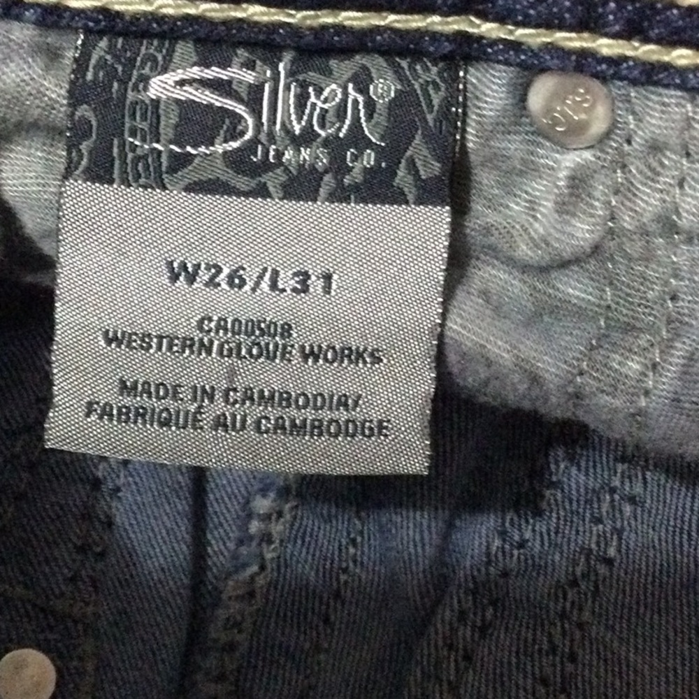 Silver jeans